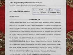 Sidang Gugatan Perlawanan di PN Makassar Kembali Ditunda, Sudah Tiga Kali