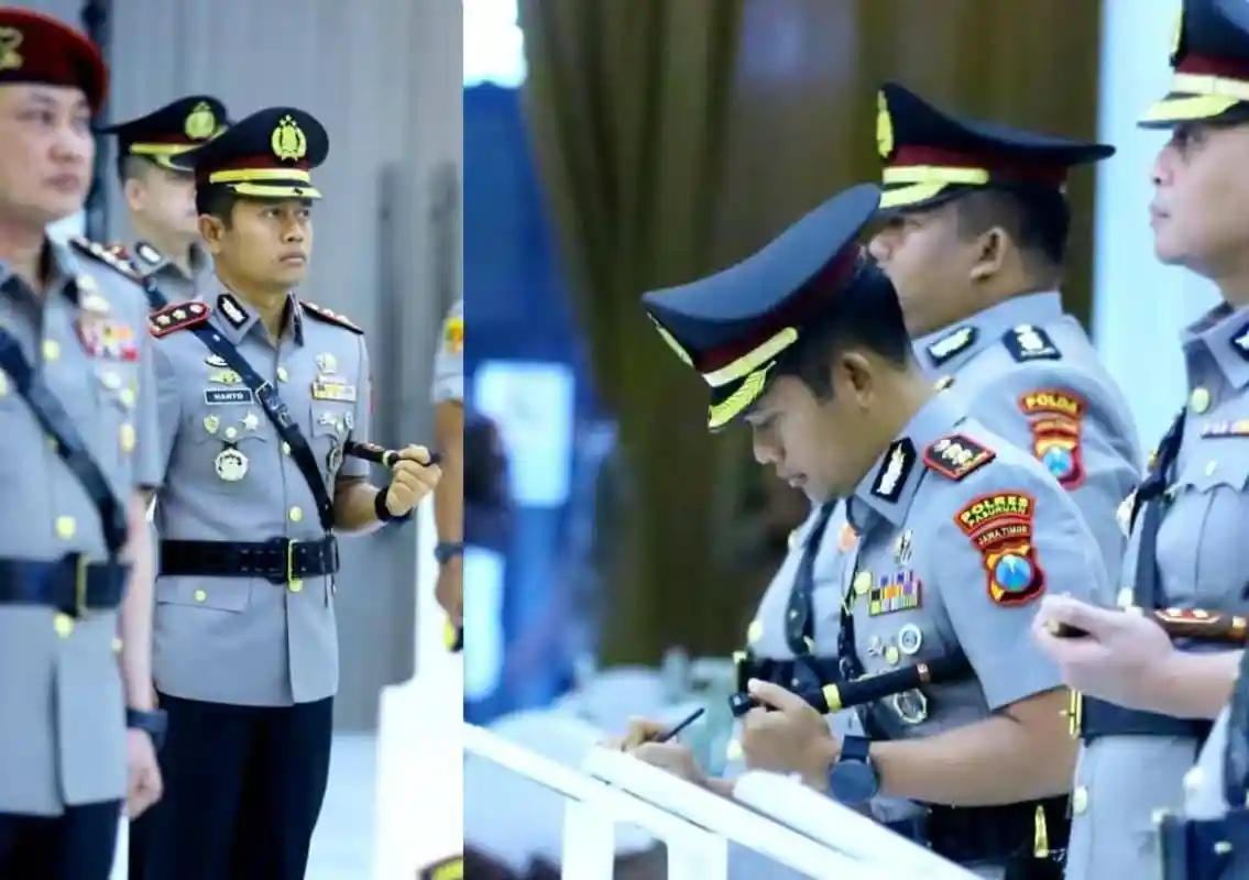 Pimpinan Baru Polres Pasuruan AKBP Jazuli Dani Iriawan Resmi Digantikan AKBP Harto Agung Cahyono
