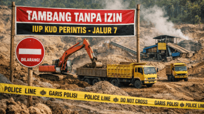 SOROTAN: Tambang Diduga Ilegal di IUP KUD Perintis, AS Alias Ali Disorot Publik