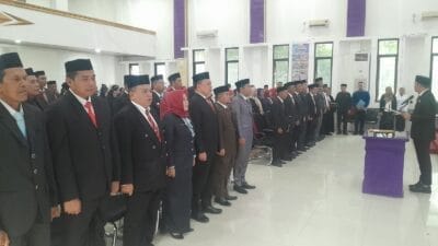 Bupati Enrekang Melantik  Pejabat Eselon II dan IV, Dipenghujung Tahun