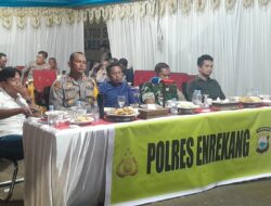 Pengamanan Malam Tahun Baru 2026 di Enrekang Berjalan Aman dan Kondusif