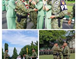 Serah Terima Jabatan Panglima Divisi Infanteri 2/Kostrad Berjalan Hikmad & penuh makna