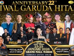 FESTIVAL MUSIK DAN SENI MERIAHKAN HUT KE-22 KIWAL GARUDA HITAM DI MAROS