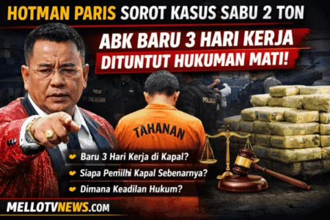 ABK Baru 3 Hari Kerja Dituntut Hukuman Mati HOTMAN PARIS SOROTI DUGAAN KETIDAKADILAN KASUS SABU 2 TON