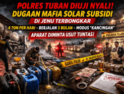 Polres Tuban Diuji Nyali! Dugaan Mafia Solar Subsidi di Jenu Terbongkar, Aparat Diminta Bertindak Tegas