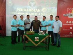 Acara Reuni 29 Tahun Pengabdian Prajurit Angkatan 97-01 ( Sejuta ) Wilayah Korem 091/ASN untuk NKRI