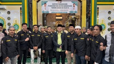 Karang Taruna Tunas Karya Sudiang Hadiri Safari Ramadhan Pemkot Makassar di Masjid Babussalam