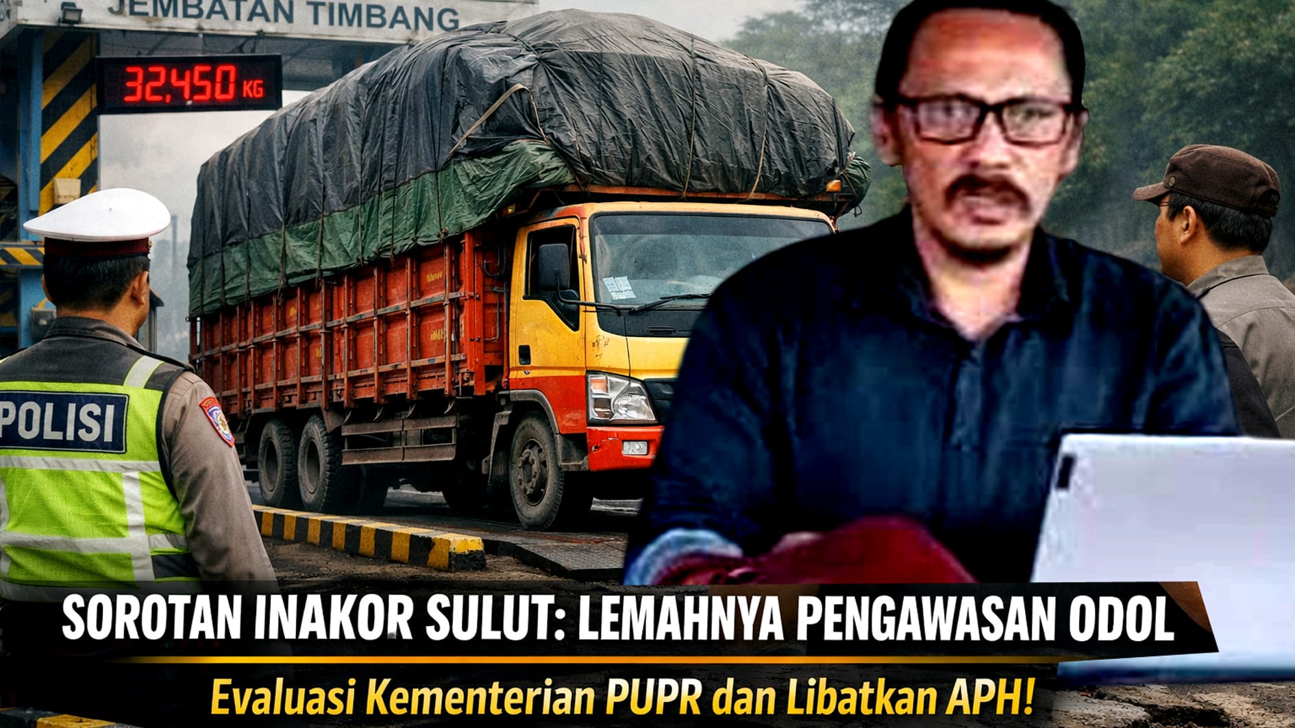 Sorotan INAKOR Sulut: Lemahnya Pengawasan ODOL, Dorong Evaluasi Kementerian PUPR dan Libatkan APH
