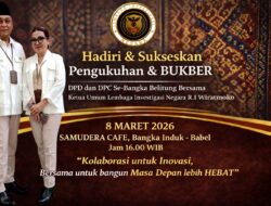 LIN Kabupaten Bangka Siap Dikukuhkan, Ketum Gus Robi Dijadwalkan Hadir di Sungailiat