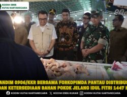 Dandim 0906/Kkr Bersama Forkopimda Pantau Distribusi dan Ketersediaan Bahan Pokok Jelang Idul Fitri 1447 H