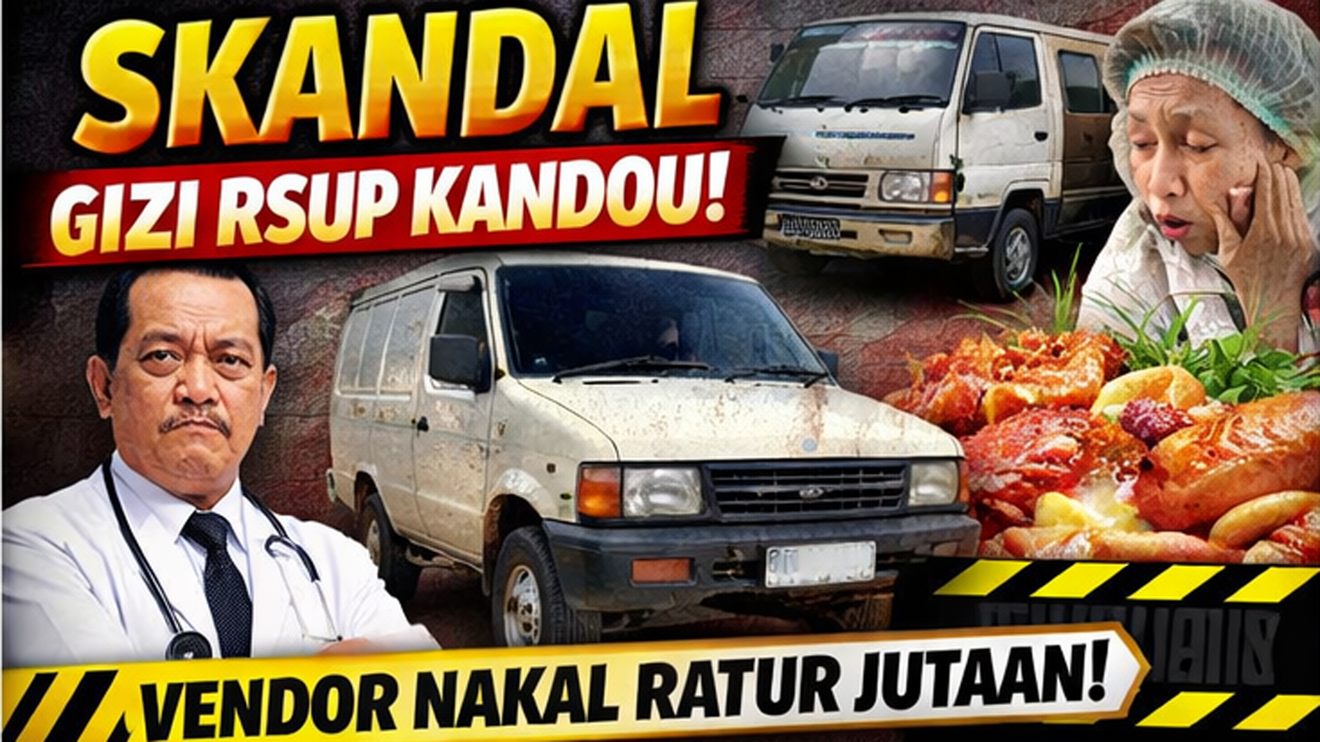 SKANDAL GIZI RSUP KANDOU! Vendor Diduga Tak Penuhi Standar, Pasien Terancam?