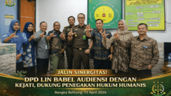 JALIN SINERGITAS! DPD LIN BABEL AUDIENSI DENGAN KEJATI, DUKUNG PENEGAKAN HUKUM HUMANIS