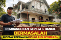 Pembangunan Gereja di Bangil Disorot, Dugaan Konflik Internal hingga Kerugian Ratusan Juta Mengemuka