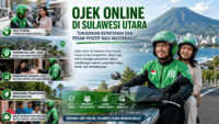 Ojek Online di Sulawesi Utara: Dari Solusi Mobilitas hingga Pilar Ekonomi Rakyat