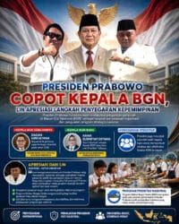 Presiden Prabowo Copot Kepala BGN, LIN Apresiasi Langkah Penyegaran Kepemimpinan