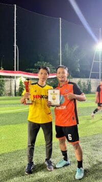 Senkom FC Tak Terbendung, Keluar Sebagai Juara Kapolresta Cup I
