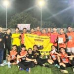 Satreskrim FC dan Senkom FC Keluar Sebagai Juara Kapolresta Cup I 2026
