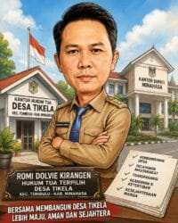 Romi Dolvie Kirangen Menang Telak di Pilhut Desa Tikela, Warga Titip Harapan Perubahan dan Kemajuan