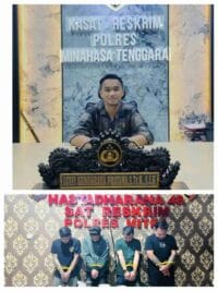 Kasat Reskrim Pimpin Operasi di Ratatotok, Empat Pemilik Senjata Angin Diamankan Polres Mitra