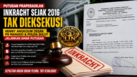 Hampir 10 Tahun Putusan Praperadilan Inkracht Tak Kunjung Dieksekusi, Henny Angkouw Pertanyakan Komitmen Penegakan Hukum