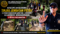 Jembatan Patah di Herlang Terbengkalai Setahun, DPC LIN Bulukumba Desak Pemkab Segera Bertindak