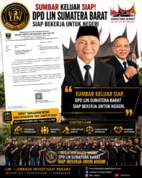 Sumbar Keluar SIAP, DPD LIN Sumatera Barat Siap Bekerja untuk Negeri