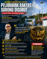 Dugaan Pungli di Pintu Masuk Pelabuhan Rakyat Sorong Disorot, Jackson Sambow Desak Pemkot dan Polisi Bertindak