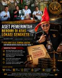Sengketa Lahan Gowa Memanas, Ketum LIN: “Kita Lihat Saja, Sumpah Jabatan dan Nurani Mereka Masih Ada atau Tidak”