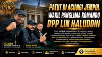 Patut Diacungi Jempol, Wakil Panglima Komando DPP LIN Haluddin Tunjukkan Konsistensi Mengawal Pencarian Keadilan
