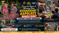 Turun ke Pasar dan Warung Kopi, Kehadiran Kapolres Bangka Barat Disambut Hangat Masyarakat