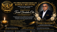 DPD LIN Bangka Belitung Sampaikan Duka Cita atas Wafatnya Tommy Candra, Sosok Senior Organisasi Pemuda