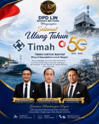 Menapaki Usia Ke-50 Tahun, LIN Babel: “Timah untuk Rakyat” Harus Jadi Wujud Kepedulian untuk Negeri
