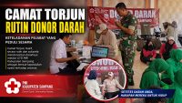Camat Torjun Rutin Donor Darah, Keteladanan Pejabat yang Layak Ditiru