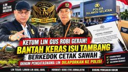 TAK SEKADAR BICARA! Gus Robi Bersama Saharuddin Resmi Bawa Dugaan Pencatutan Nama LIN ke Polda Sulsel