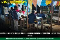Pastikan Wilayah Binaan Aman, Babinsa Lakukan Patroli dan Pantau Pos Ronda